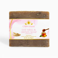 Oat Milk Honey Soap - GlowMust